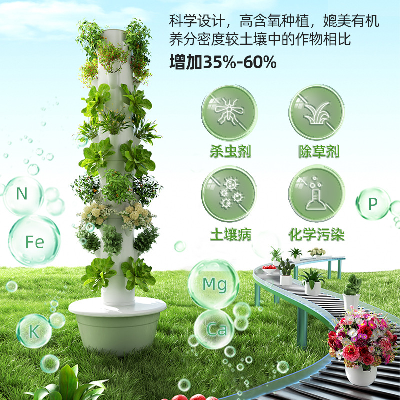 9 Layer Vertical Hydroponic Ga - огляд і ціна Smart Garden Vertical
